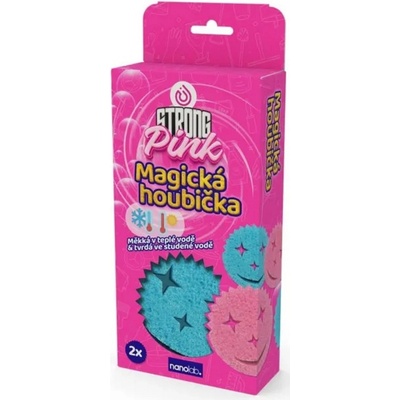 Nanolab Strong Pink Houbička magická na mytí a čištění 2 ks – Zbozi.Blesk.cz
