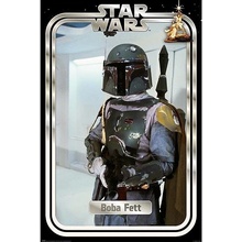 Plakát, Obraz - Star Wars - Boba Fett Retro Packaging, (61 x 91,5 cm)