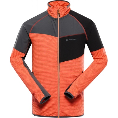 Alpine Pro Мъжки бързосъхнещ суитшърт с охлаждащо сушене ALPINE PRO ONNEC 2 ALPINE PRO | Oranzhev | МЪЖЕ | L