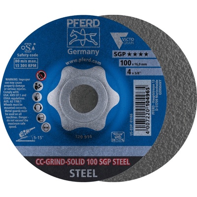 Pferd Brusný kotouč 100 x 16,0 mm 64187100