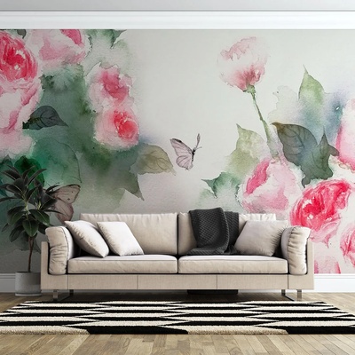 Art gift Фототапет Акварелни рози