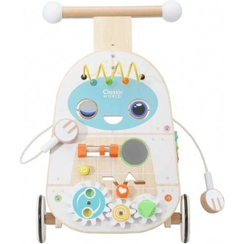 Classic World Детски дървен уокър - проходилка Робот