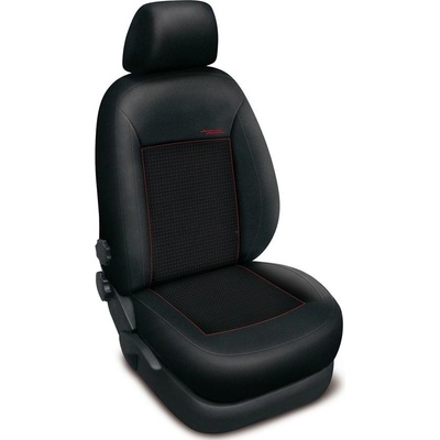 Autopotah Automega VOLKSWAGEN T6, 2 místa, 1+1, 2015-2022, AUTHENTIC PREMIUM, žakar červený