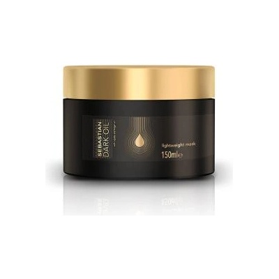 Sebastian Professional Dark Oil Lightweight Mask подхранваща маска за блясък и мекота на косата 150 ml унисекс
