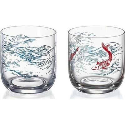 Crystalex sklenice na whisky Koi 2 x 330 ml