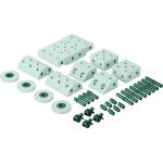 MODU Комплект за игра Modu - Dreamer set, морско стъкло-тревисто зелено (MODU-SET-DRE-OM-GG)