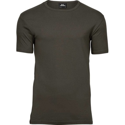 Tee Jays 520 pánske tričko Interlock zelené olive dark