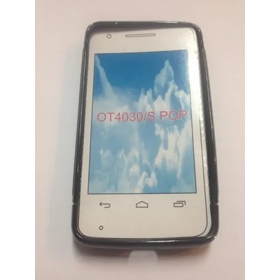 Alcatel Силиконов калъф за Alcatel 4030 One Touch S Pop черен