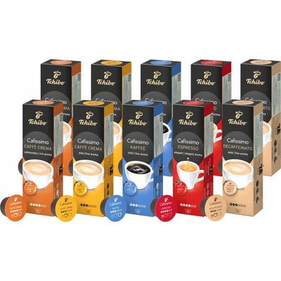 Tchibo Cafissimo Kapsle do Cafissimo Caffe Crema Mild 10 ks