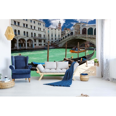 DIMEX ART Самозалепваща се флизелинова фототапета мостът риалто, венеция 375 x 250 см