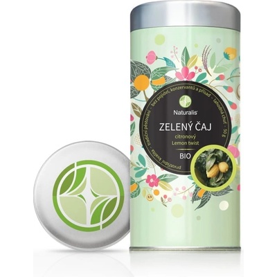 Naturalis BIO Zelený čaj citronový Lemon twist 50 g