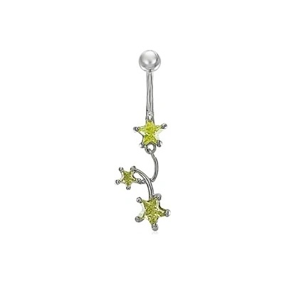 Piercingate piercing do pupíku hvězdičky PBV00556 Topaz)