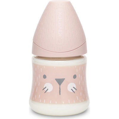 Suavinex Premium fľaša S Hygge Fuzy růžová 150ml