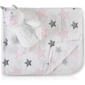 Cangaroo Одеяло с играчка Cangaroo - Rarity, 90 x 75 cm (108610) - ozone