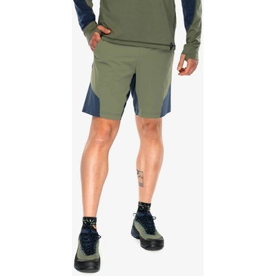 La Sportiva TRAIL GUARD SHORTS Men Cypress/Night Sky zelená