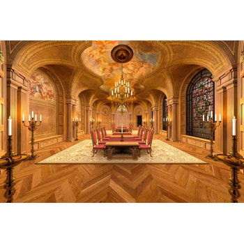 DIMEX ART s. r. o Флизелинов фототапет трапезария 375 x 250 см