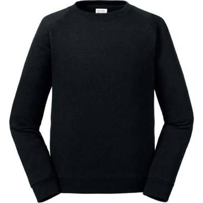 Authentic Russell Black children's sweatshirt Raglan čierna