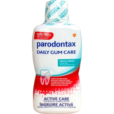 Parodontax Вода за уста Daily Mouthwash, 500 ml