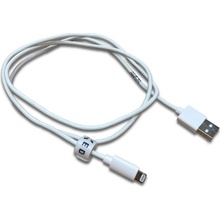 Fixed FIXD-UL-WH USB-A na Lightning MFI, 20 W, 1m