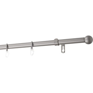 GARDINIA КОРНИЗ РАЗТЕГАЕМ gardinia МИРА 160-300см СРЕБРО МАТ (32759)