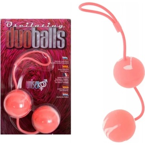  Вагинални топчета с вътрешни тежести - Marbilized Duo Balls Pink (SEVCR00546)