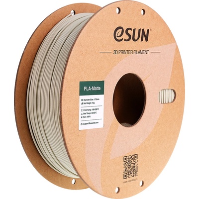 eSUN PLA-Matte Light Khaki - 1, 75 mm / 1000 g (PLA-MT175Q-K1P1)