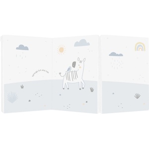 Kikkaboo Сгъваем матрак 60/120/5 cm Stripy Friends (31107020053) - bebetabg