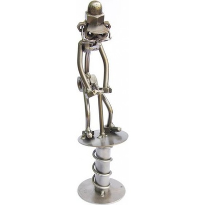 Kovová figurka Vývrtka 23 cm