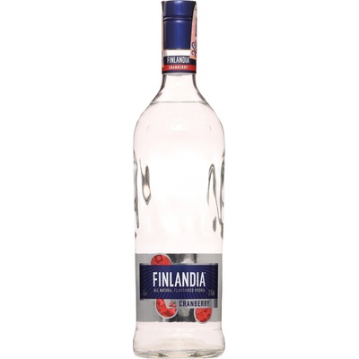Finlandia Cranberry 37,5% 1 l (čistá fľaša)