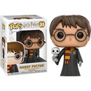 Zberateľské figúrky Funko POP! Harry Potter Harry with Hedwig 10 cm