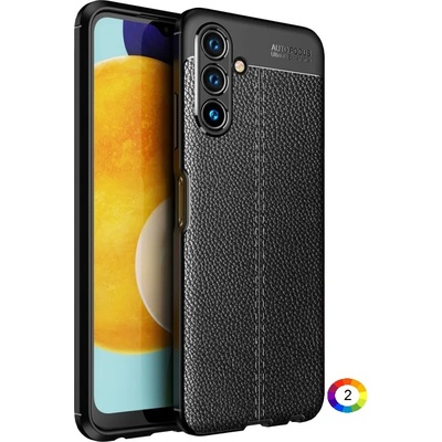Samsung Galaxy A13 5G Удароустойчив Litchi Skin Калъф и Протектор