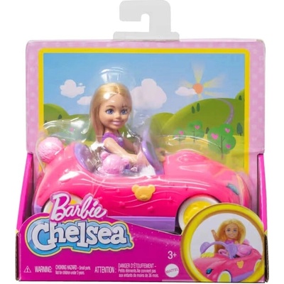 Barbie Chelsea a její medvědí kabriolet