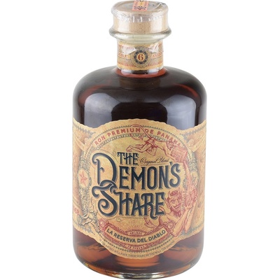 Rum DEMON'S Share 6y 40% 3 l (čistá fľaša)