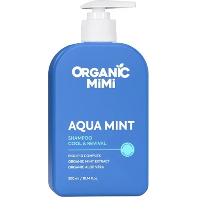 ORGANIC MIMI Aqua Mint Osvěžující šampon na vlasy 300 ml – Hledejceny.cz