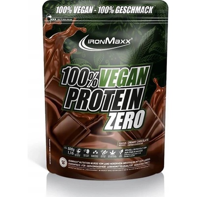 IronMaxx 100% Vegan Protein Zero 500 g
