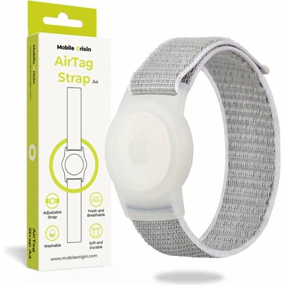 Mobile Origin Remienok na AirTag, Sivá FRL-ATSTR-GRY