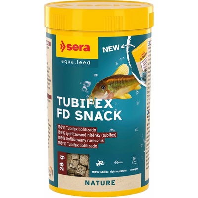 Sera Tubifex FD Snack 250 ml, 28 g