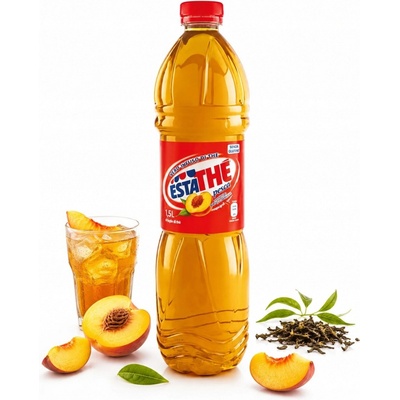 Estathe Ľadový čaj s príchuťou broskyne 1,5 l