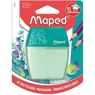 Ostriačka, s dvoma otvormi, so zásobníkom, MAPED „Shaker“, rôzne farby 634755