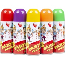 Párty nudle 250 ml ve spreji mix barev