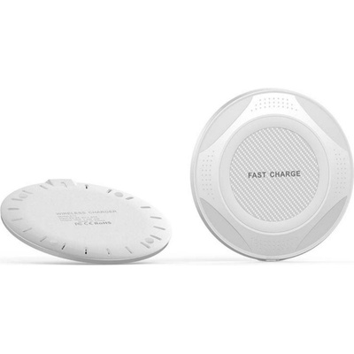 Planet Tech Безжично зарядно Planet Tech, Tънък дизайн, 10W, Бял (SM125 White)