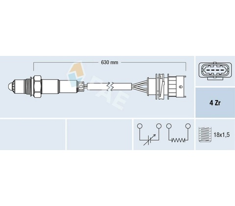 Lambda sonda FAE 77156