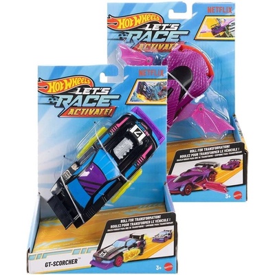 Mattel Количка Hot Wheels - Let’s Race Activate, 1: 32, асортимент (JJX15)