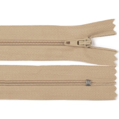 Stoklasa Spirálový zip No 3 délka 20 cm autolock Balení: 1 ks, Varianta: 308 hnědá přírodní 308 hnědá přírodní