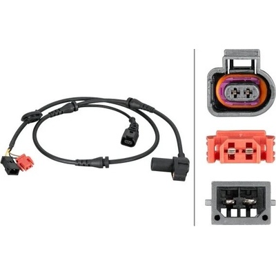 Snímač, počet otáček kol HELLA 6PU 012 806-841 (6PU012806841)