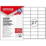 Office Products Labels Office Products A4 70x30mm white (100)