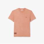 Lacoste Тениска Lacoste Men's Washed Effect Heavy Jersey T-Shirt - Latte I1K