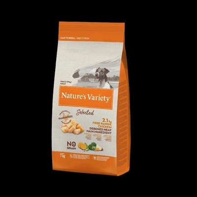 Nature's Variety selected pro malé psy s kuřecím 7 kg
