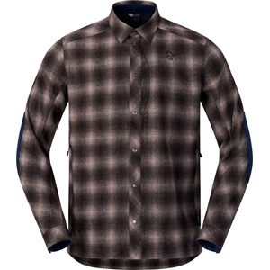 Norrøna Мъжка риза с копчета Norrøna Tamok Wool Shirt - After Dark - размер XL (033-1585-0414)
