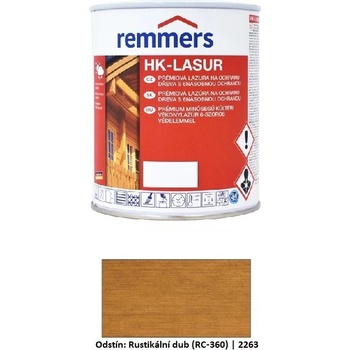 Remmers HK Lasur 0,1 l Dub rustikálny